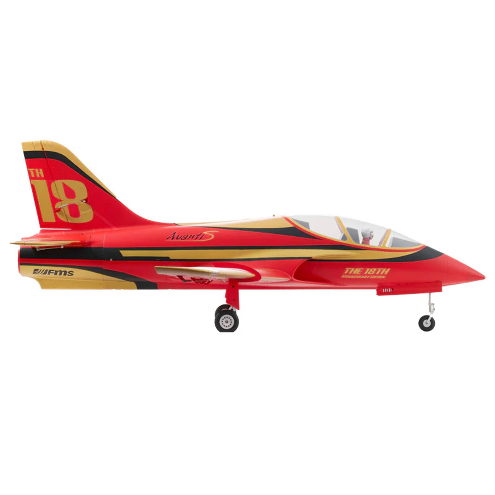FMS Avanti 90mm EDF Anniversary PNP Jet
