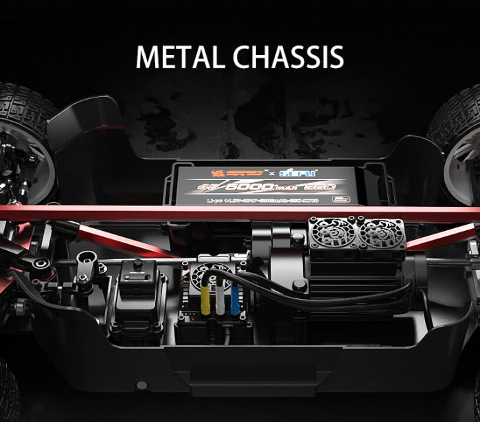 MJX 7304 Hyper Go 1/7 Volkswagen Polo R WRC RC Rally Car