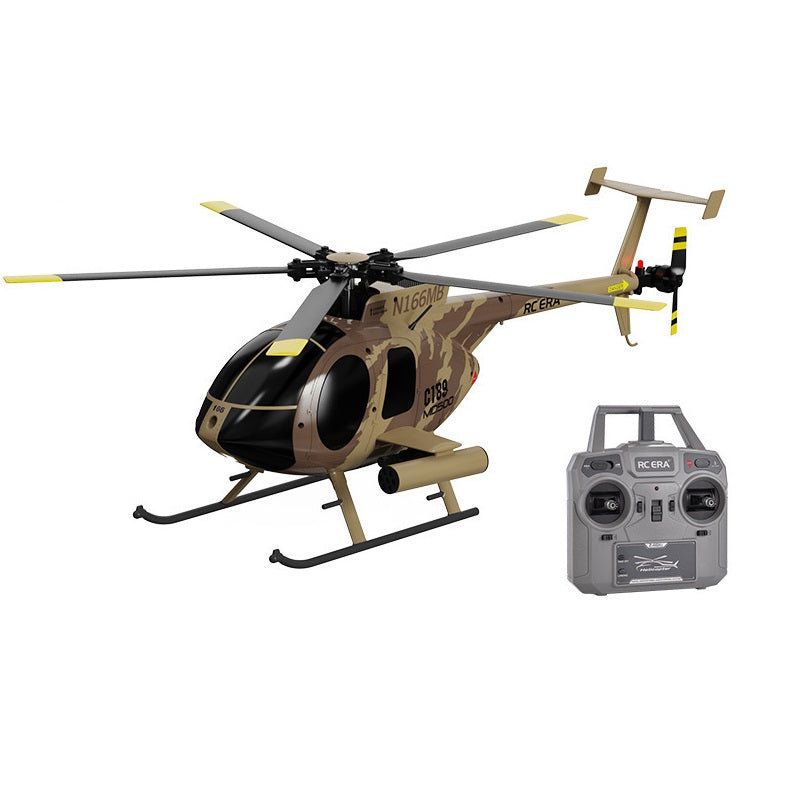 RC ERA C189 1:28 Fang MD500 Brushless Dual Simulation Model 6-Axis Gyro Remote Control Helicopter