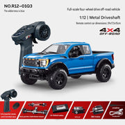 Little Demi R12-01Q 1:12 F150 4WD Off-Road Remote Control Pickup Truck with LED Lights
