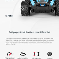 S913 1:20 20KM/H 2.4GHz Off-Road Remote Control Racing Truck