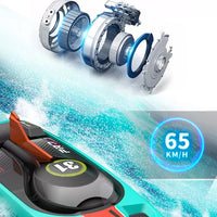 TORNADO 50KM/H Anti-Rollover Electric Brushless Remote Control Speedboat