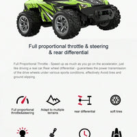 S911 1:20 20KM/H 2.4GHz Off-Road Remote Control Racing Truck