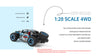 WLtoys 284161 1/28 2.4G 4WD 30km/h Metal Chassis Electric High Speed Remote Control Off-road Drift Car with LED Lights