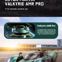 RASTAR 11KM/H 1:14 Aston Martin Valkyrie AMR Pro Remote Control Racing Car