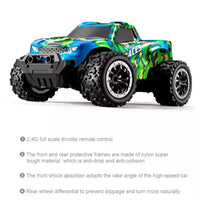 S921 1:20 20KM/H 2.4GHz Off-Road Remote Control Racing Truck