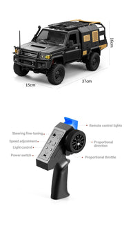 Toyota LC79 MN82S Remote Control Four-wheel Off-road Pickup Car