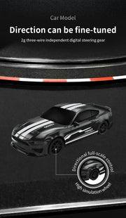 Ford Mustang 1:43 Drift RC Car 6601