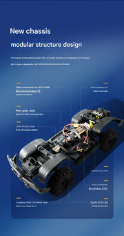 FMS 1/10 LC80 PRO V2 Toyota Off-Road Climbing Car