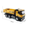 Huina 1582 1:14 All Metal Heavy Duty Dump Truck Toy