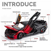 1:24 Lamborghini Revuelto Diecast Model Car
