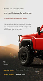 MNRC MN82-T RTR 1/12 2.4G 4WD Toyota Land Cruiser LC79 RC Pickup Truck