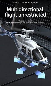 RC ERA C138 1:33 Bell 206 Altitude Hold 2.4G Genuine 6-Axis Gyro Remote Control Helicopter