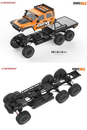 CROSSRC EMO XL2 1/8 Mustang 6WD RC Off-Road Climbing Car
