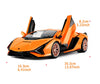 RASTAR 10KM/H 1:14 Lamborghini Sian FKP37 Remote Control Racing Car