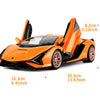 RASTAR 10KM/H 1:14 Lamborghini Sian FKP37 Remote Control Racing Car