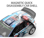 MJX 7304 Hyper Go 1/7 Volkswagen Polo R WRC RC Rally Car