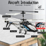 LD-Model 3.5CH Metal RC Helicopter With Lights