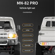 MNRC MN82 Pro RTR 1/12 2.4G 4WD RC Car TOYOTA Land Cruiser LC79 RC Pickup Truck