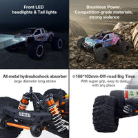 ZD Racing MX07 1/7 80km/h 4WD 8S High Speed ​​Electric Buggy Off-Road Remote Control Monster Truck