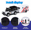 1:64 Mini 2.4 GHz Rechargeable Remote Control Jeep with Trailer