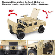 1/10 P408 RC Hummer Truck