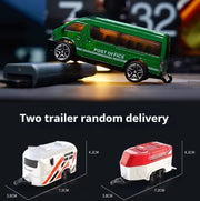 1:64 Mini Bluetooth Remote Control Car Van with Trailer (optional)