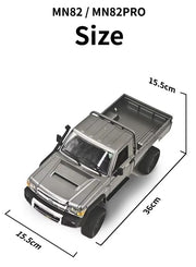MNRC MN82 Pro RTR 1/12 2.4G 4WD RC Car TOYOTA Land Cruiser LC79 RC Pickup Truck