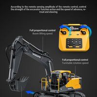 Double Eagle E598 Excavator Volvo Electric Remote Control