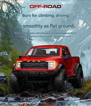 Little Demi R12-01Q 1:12 F150 4WD Off-Road Remote Control Pickup Truck with LED Lights