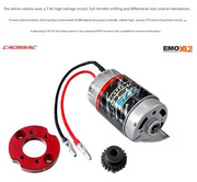 CROSSRC EMO XL2 1/8 Mustang 6WD RC Off-Road Climbing Car