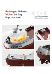 Remote Control Tugboat hull and structure