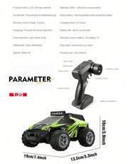 S911 1:20 20KM/H 2.4GHz Off-Road Remote Control Racing Truck