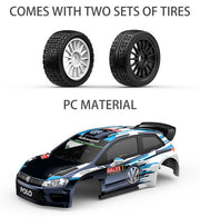 MJX 7304 Hyper Go 1/7 Volkswagen Polo R WRC RC Rally Car