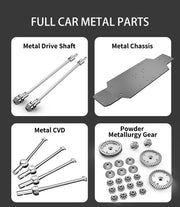 MJX 7304 Hyper Go 1/7 Volkswagen Polo R WRC RC Rally Car