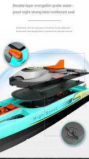 TORNADO 50KM/H Anti-Rollover Electric Brushless Remote Control Speedboat