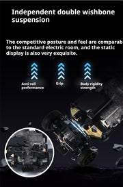 SNICLO CA51 1/43 19km/h FVP First Person View Camera 4WD 2.4GHz Mini Remote Control Drift Car