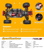FSR Rebel DB Racing 53608 RC Car 1/10 4WD High-speed 90km/h Desert Off-road Vehicle Rally Car