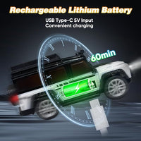 1:64 Mini 2.4 GHz Rechargeable Remote Control Jeep