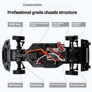 LDR/C LD1899 1:18 Nissan Skyline GTR R34 2.4GHz Metal Body Remote Control Drift Car