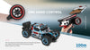 WLtoys 284161 1/28 2.4G 4WD 30km/h Metal Chassis Electric High Speed Remote Control Off-road Drift Car with LED Lights