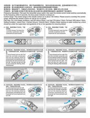 ZUBR-CLASS LCAC 2.4G 1:110 Brushless Motor ESC Amphibious Hovercraft Remote Control Military Ship