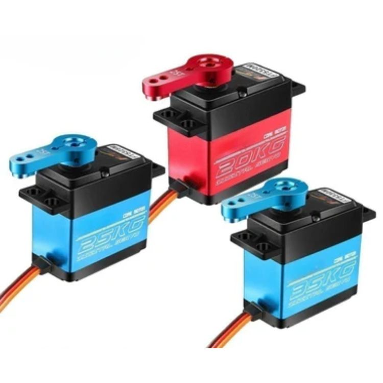 Servo Motor metal tooth large torque waterproof Digital Steering Gear 20KG 25KG 35KG