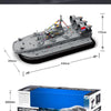 ZUBR-CLASS LCAC 2.4G 1:110 Brushless Motor ESC Amphibious Hovercraft Remote Control Military Ship