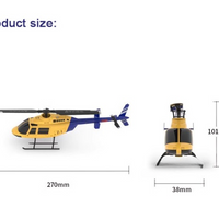 Z1 Bell206 Four-Channel Remote Control Helicopter