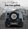 FrSky 1/18 2.4G 4WD Military Truck Remote Control Rock Crawler Model