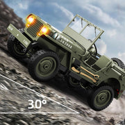 JJRC C8815 RTR Willys Military Jeep RC Truck 4WD Off-Road Climbing Vehicle