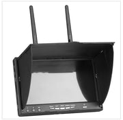 Aerial PhotoGraphy FPV 7inch Dual Receiving Handheld Screen 5.8G All-in-one Machine Display LCD5802s Built-in DVR Monitor