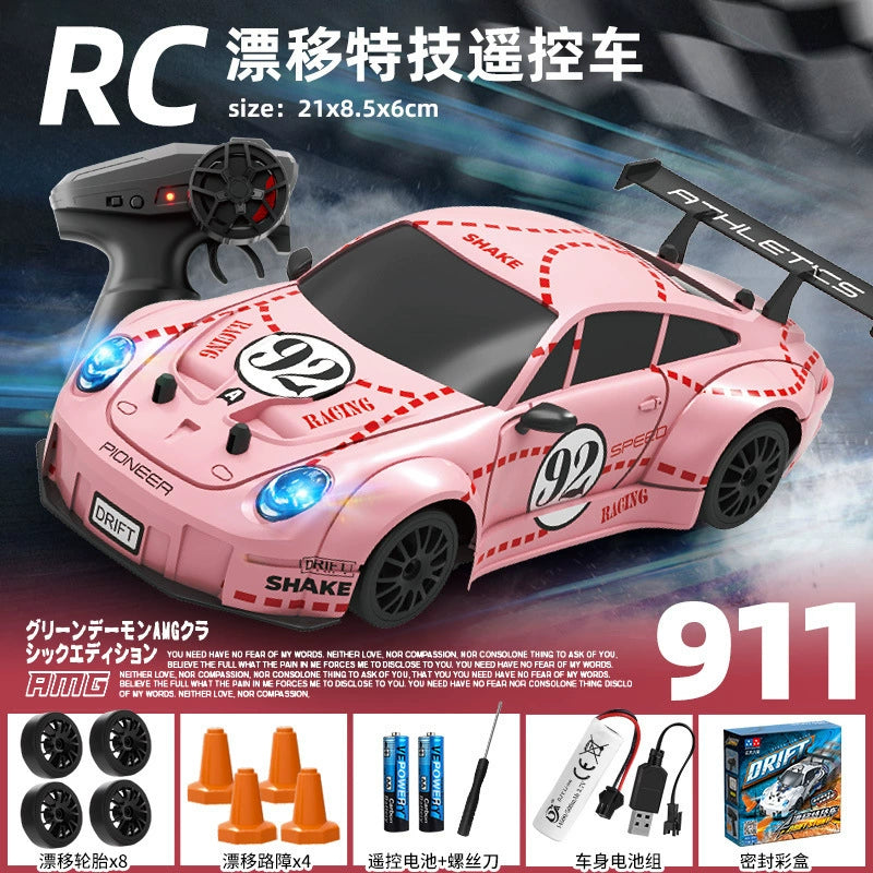 Porsche 911 4WD 2.4 GHz Drift RC Car