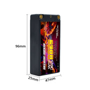 TERANTY 5200mAh 2S 7.6V 120C 1/12 drift racing big foot off-road RC lithium battery HV
